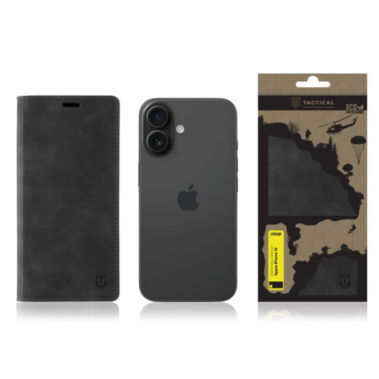 Tactical Xproof Θήκη Book για Apple iPhone 16 Black Hawk Tactical Xproof Θήκη Book για Apple iPhone 16 Black Hawk