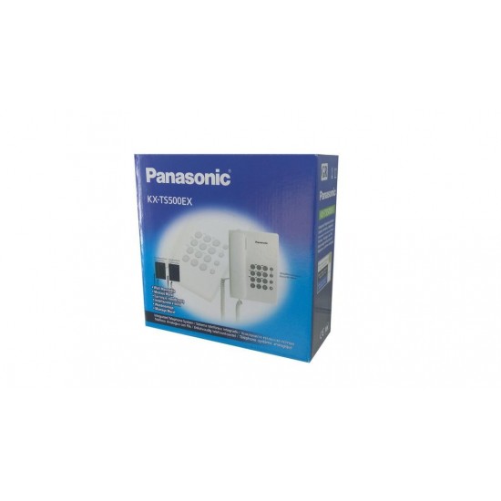 Panasonic KX-TS500EXW Λευκό - Σταθερό Ψηφιακό Τηλέφωνο Panasonic KX-TS500EXW Λευκό - Σταθερό Ψηφιακό Τηλέφωνο