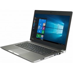Toshiba Portege Z30 Gray - Core i5-4th Gen 2x 2.00GHz ~ 3.00GHz, 13.3" FHD+ 1920x1080, 8GB RAM, 256GB SSD, Win 10 Pro (Refurbished)