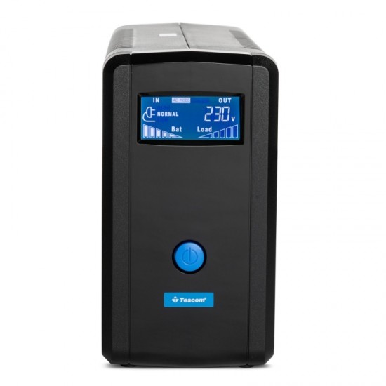 UPS Tescom LEO Plus LCD 1200A | Line-Interactive | 1200VA | 720W UPS Tescom LEO Plus LCD 1200A | Line-Interactive | 1200VA | 720W