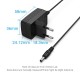 VENTION EU Power Adapter 5W (5V/1A), 3.5 * 1.35 with 1.5M Cable Black (TPQ-236A0501)