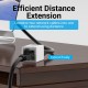 VENTION Cat.6 FTP Network Extender RJ45 Connector Black (IPVB0) VENTION Cat.6 FTP Network Extender RJ45 Connector Black (IPVB0)