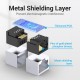 VENTION Cat.6 FTP Network Extender RJ45 Connector Black (IPVB0) VENTION Cat.6 FTP Network Extender RJ45 Connector Black (IPVB0)