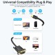 VENTION Mini DisplayPort Male to VGA Male Cable 1M Black (HFDBF) VENTION Mini DisplayPort Male to VGA Male Cable 1M Black (HFDBF)