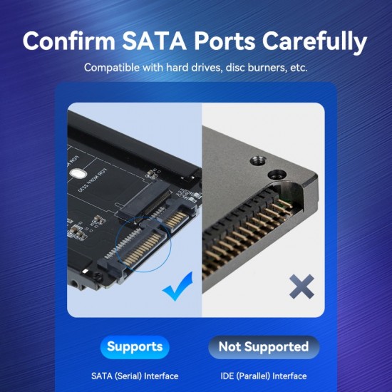 VENTION SATA 3.0 Hard Drive Cable 0.5M Blue (KDDSD) VENTION SATA 3.0 Hard Drive Cable 0.5M Blue (KDDSD)