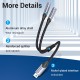 VENTION Type-C Male to TRS Audio & Mic Splitter 0.3M Gray Aluminum Alloy Type (BGPHY) VENTION Type-C Male to TRS Audio & Mic Splitter 0.3M Gray Aluminum Alloy Type (BGPHY)