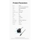 VENTION EU Power Adapter 5W (5V/1A), 3.5 * 1.35 with 1.5M Cable Black (TPQ-236A0501)