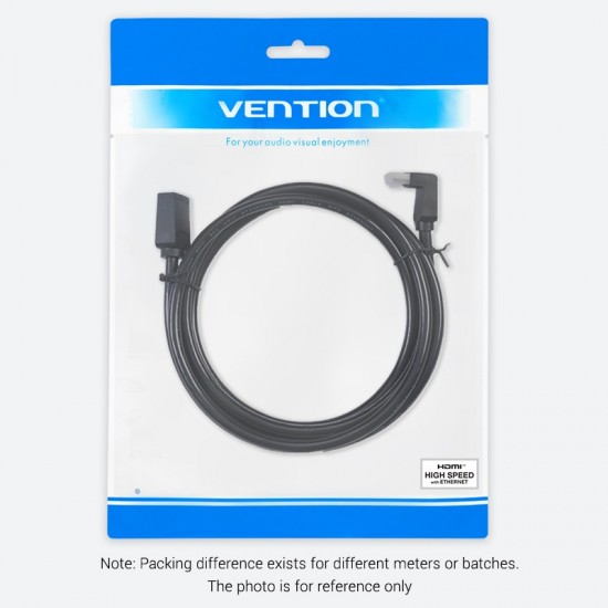 VENTION HDMI Right Angle Cable 90° 1M Black (AARBF)