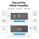 VENTION HDMI to RCA Converter Black Metal Type (AEEB0) VENTION HDMI to RCA Converter Black Metal Type (AEEB0)