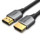 VENTION Ultra Thin HDMI Male to Male Cable 1.5M Gray Aluminum Alloy Type (ALEHG) VENTION Ultra Thin HDMI Male to Male Cable 1.5M Gray Aluminum Alloy Type (ALEHG)