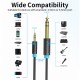 VENTION 3.5mm Male to 6.5mm Male Audio Cable 5M Black (BABBJ) VENTION 3.5mm Male to 6.5mm Male Audio Cable 5M Black (BABBJ)