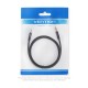 VENTION 3.5mm Male to 2.5mm Male Audio Cable 1.5M Black Metal Type (BALBG)
