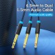 VENTION TRS 6.5mm Male to 2*6.5mm Male Audio Cable 1M Black (BATBF)
