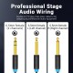 VENTION TRS 6.5mm Male to 2*6.5mm Male Audio Cable 3M Black (BATBI) VENTION TRS 6.5mm Male to 2*6.5mm Male Audio Cable 3M Black (BATBI)