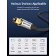 VENTION Optical Fiber Audio Cable 3M Black Aluminum Alloy Type (BAVHI) VENTION Optical Fiber Audio Cable 3M Black Aluminum Alloy Type (BAVHI)
