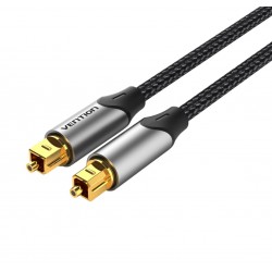 VENTION Optical Fiber Audio Cable 1.5M Black Aluminum Alloy Type (BAVHG)