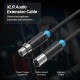 VENTION XLR Audio Extension Cable 1M Black (BBFBF) VENTION XLR Audio Extension Cable 1M Black (BBFBF)