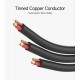VENTION 3RCA Male to Male AV Cable 2M Black (BCABH) VENTION 3RCA Male to Male AV Cable 2M Black (BCABH)