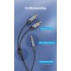 VENTION 3.5mm Male to 2RCA Male Audio Cable 1.5M Gray Aluminum Alloy Type (BCNBG) VENTION 3.5mm Male to 2RCA Male Audio Cable 1.5M Gray Aluminum Alloy Type (BCNBG)