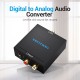 VENTION Optical Fiber/Coaxial Digital Audio to TRS 3.5mm/2RCA Audio Converter Black Aluminum Alloy Type (BDFB0) VENTION Optical Fiber/Coaxial Digital Audio to TRS 3.5mm/2RCA Audio Converter Black Aluminum Alloy Type (BDFB0)