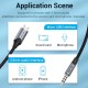 VENTION Micro USB Male to TRRS 3.5mm Male Audio Cable 2M Black (BDGBH) VENTION Micro USB Male to TRRS 3.5mm Male Audio Cable 2M Black (BDGBH)