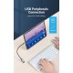 VENTION USB 3.0 Type-C Male to A Female OTG Cable 0.15M Gray Aluminum Alloy Type (CCXHB) VENTION USB 3.0 Type-C Male to A Female OTG Cable 0.15M Gray Aluminum Alloy Type (CCXHB)