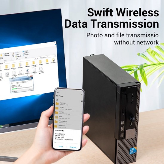 VENTION USB Bluetooth 5.0 Adapter Black (CDSB0) VENTION USB Bluetooth 5.0 Adapter Black (CDSB0)