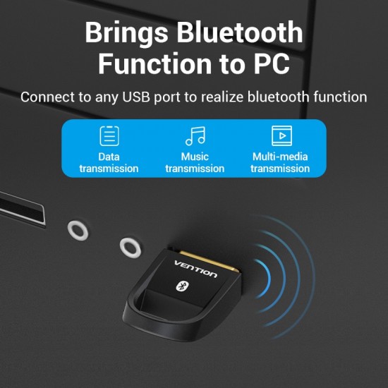 VENTION USB Bluetooth 5.0 Adapter Black (CDSB0) VENTION USB Bluetooth 5.0 Adapter Black (CDSB0)