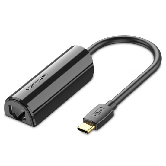 VENTION Type-C to Ethernet Adapter 0.15M Black (CFABB) VENTION Type-C to Ethernet Adapter 0.15M Black (CFABB)