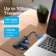 VENTION 4-Port USB 3.0 Hub with Power Supply 0.15M Black (CHLBB) VENTION 4-Port USB 3.0 Hub with Power Supply 0.15M Black (CHLBB)