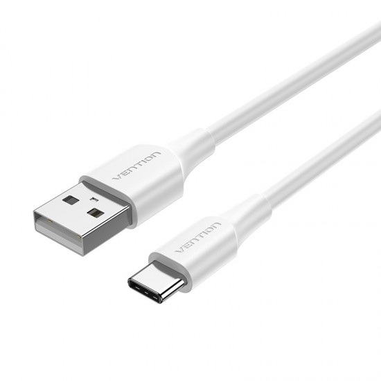 VENTION USB 2.0 A Male to Type-C Male 3A Cable 3M White (CTHWI) VENTION USB 2.0 A Male to Type-C Male 3A Cable 3M White (CTHWI)
