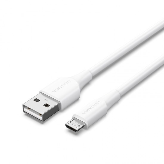 VENTION USB 2.0 A Male to Micro B Male 2A Cable 3M White (CTIWI)