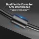 VENTION VGA (3+6) Male to Male Cable with Ferrite Cores 10M Black (DAEBL) VENTION VGA (3+6) Male to Male Cable with Ferrite Cores 10M Black (DAEBL)
