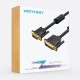 VENTION DVI (24+5) to VGA Cable 2M Black (EACBH) VENTION DVI (24+5) to VGA Cable 2M Black (EACBH)