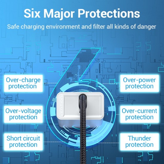 VENTION USB Wall Charger (12W) EU White (FAAW0-EU) VENTION USB Wall Charger (12W) EU White (FAAW0-EU)