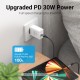 VENTION USB-C Wall Charger (30W) EU White (FAIW0-EU) VENTION USB-C Wall Charger (30W) EU White (FAIW0-EU)