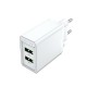VENTION 2-Port USB (A+A) Wall Charger (18W/18W) EU White (FBAW0-EU) VENTION 2-Port USB (A+A) Wall Charger (18W/18W) EU White (FBAW0-EU)
