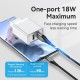 VENTION 2-Port USB (A+A) Wall Charger (18W/18W) EU White (FBAW0-EU) VENTION 2-Port USB (A+A) Wall Charger (18W/18W) EU White (FBAW0-EU)