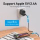 VENTION 3-Port USB (A+A+A) Wall Charger (12W/12W/12W) EU Black (FEAB0-EU) VENTION 3-Port USB (A+A+A) Wall Charger (12W/12W/12W) EU Black (FEAB0-EU)
