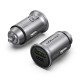 VENTION 2-Port USB (A+C) Car Charger (18W/20W) Gray Mini Style Aluminium Alloy Type (FFBH0) VENTION 2-Port USB (A+C) Car Charger (18W/20W) Gray Mini Style Aluminium Alloy Type (FFBH0)