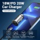 VENTION 2-Port USB (A+C) Car Charger (18W/20W) Gray Mini Style Aluminium Alloy Type (FFBH0) VENTION 2-Port USB (A+C) Car Charger (18W/20W) Gray Mini Style Aluminium Alloy Type (FFBH0)