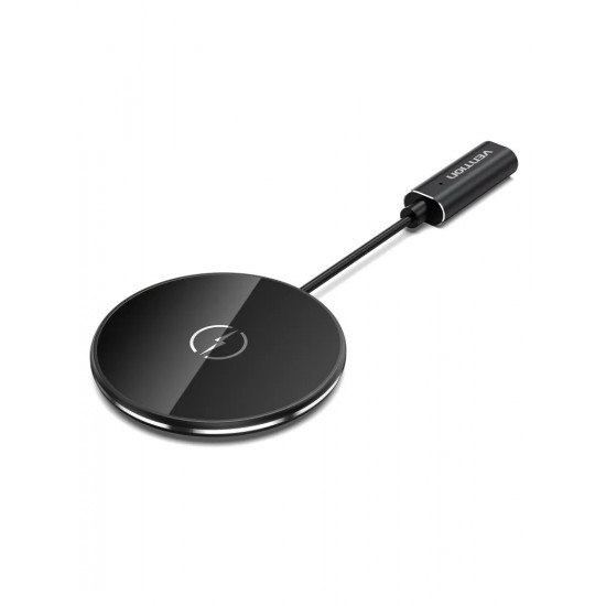 VENTION Magnetic Wireless Charger 15W Ultra-Thin 0.05M Black Mirrored Surface Type (FGABAG) VENTION Magnetic Wireless Charger 15W Ultra-Thin 0.05M Black Mirrored Surface Type (FGABAG)