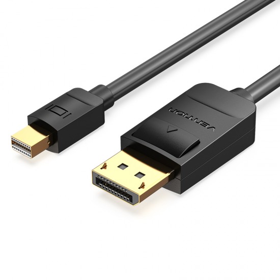 VENTION Mini DisplayPort to DisplayPort Cable 2M Black (HAABH) VENTION Mini DisplayPort to DisplayPort Cable 2M Black (HAABH)