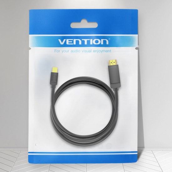 VENTION 4K Mini DisplayPort to HDMI Cable 1.5M Black (HAHBG) VENTION 4K Mini DisplayPort to HDMI Cable 1.5M Black (HAHBG)