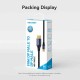 VENTION Cotton Braided 8K Mini DisplayPort to DisplayPort Cable 1.5M Blue Aluminum Alloy Type (HCFLG) VENTION Cotton Braided 8K Mini DisplayPort to DisplayPort Cable 1.5M Blue Aluminum Alloy Type (HCFLG)