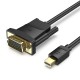 VENTION Mini DisplayPort Male to VGA Male Cable 2M Black (HFDBH) VENTION Mini DisplayPort Male to VGA Male Cable 2M Black (HFDBH)