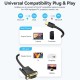 VENTION Mini DisplayPort Male to VGA Male Cable 2M Black (HFDBH) VENTION Mini DisplayPort Male to VGA Male Cable 2M Black (HFDBH)