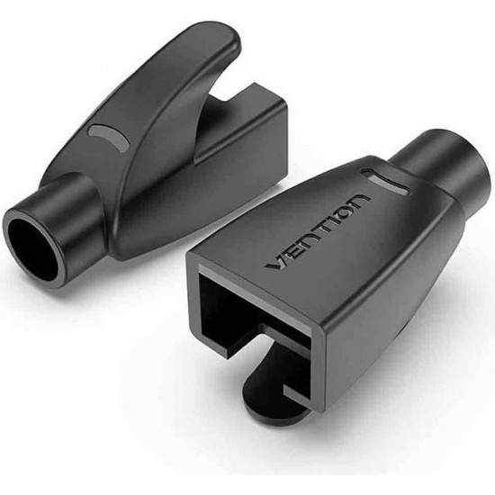 VENTION RJ45 Strain Relief Boots Black PVC Type 100-Pack (IODB0-100) VENTION RJ45 Strain Relief Boots Black PVC Type 100-Pack (IODB0-100)