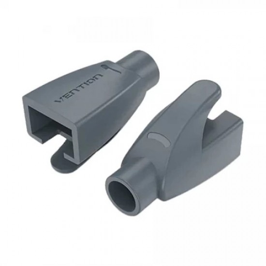 VENTION RJ45 Strain Relief Boots Gray PVC Type 50-Pack (IODH0-50) VENTION RJ45 Strain Relief Boots Gray PVC Type 50-Pack (IODH0-50)