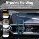 VENTION Auto-Clamping Car Phone Mount With Duckbill Clip Gray Crossbar Type (KCEH0)